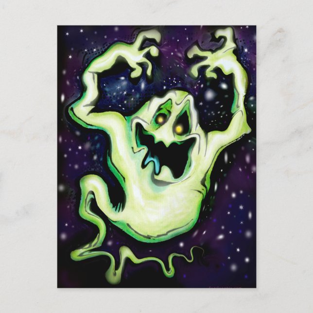 Ghosty Postkarte (Vorderseite)