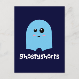 Ghostyshorts Postkarte