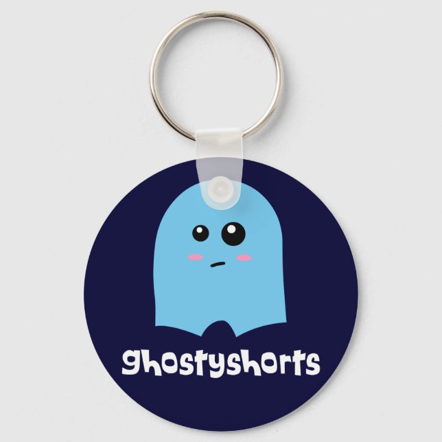 Ghostyshorts Schlüsselanhänger (Vorderseite)