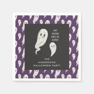 Ghotenes Halloween-Party, halloween napkins Serviette