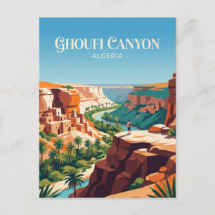 Ghoufi-Canyon Algerien Postkarte