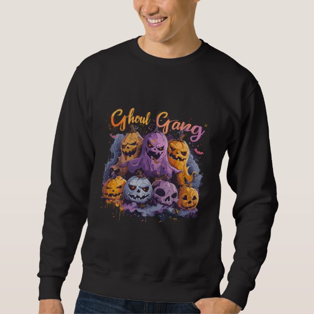 Ghoul Gang  | ExDesigner | Halloween Sweatshirt (Vorderseite)