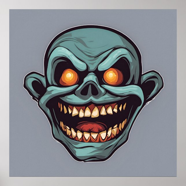 Ghoul - Halloween Print Poster (Vorne)