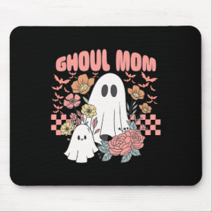 Ghoul-Mama Halloween-Geist Gruselige Saison Retro- Mousepad