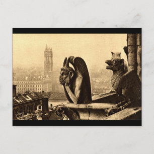 Ghoul Notre Dame, Paris Frankreich 1912 Vintage Postkarte