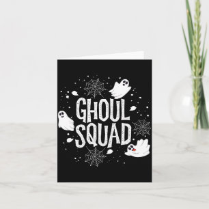 Ghoul-Trupp Halloween-Crew Geister-Kinder Jungen F Karte