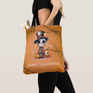 Ghoul und Jack-O' Lanterns Orange Black Halloween