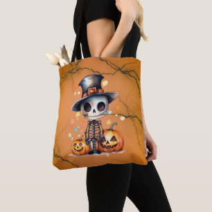Ghoul und Jack-O' Lanterns Orange Schwarzes Hallow