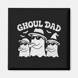 Ghoul-Vater Vintage Daddy-Geist Lustiger Halloween Magnet