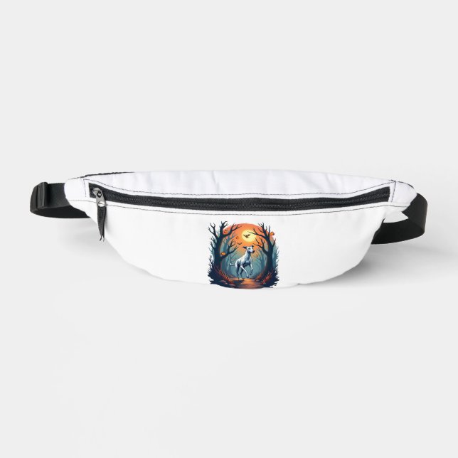 Ghoul-Windhund-Dash Bauchtasche (Vorderseite)