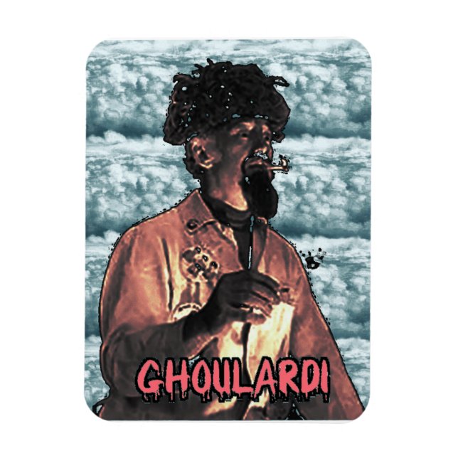 Ghoulardi 3" x 4" Foto Magnet (Surreal Serie 7) (Vertikal)