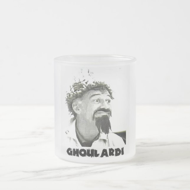 Ghoulardi (cool es 1) mattierte 10 Unze. GlasTasse Mattglastasse (Mittel)