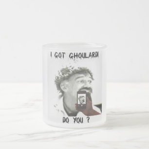 Ghoulardi (cool es 5) mattierte 10 Unze. GlasTasse Mattglastasse