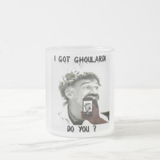 Ghoulardi (cool es 5) mattierte 10 Unze. GlasTasse Mattglastasse