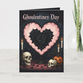 Ghoulentines Day Altar To A Macabre Romance Karte