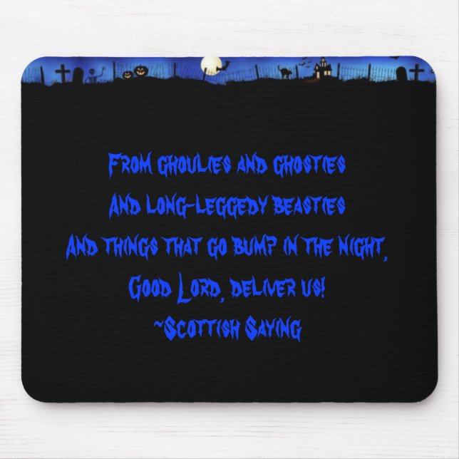 Ghoulies & Ghosties Mousepad (Vorne)