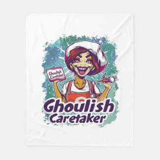 Ghoulish Caretaker Nurse Fleecedecke