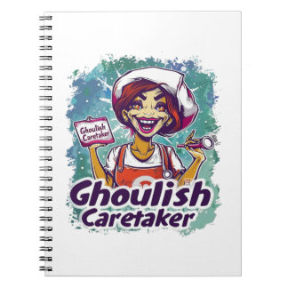 Ghoulish Caretaker Nurse Notizblock