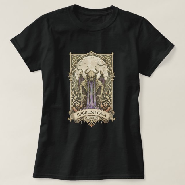 Ghoulish Gala T-Shirt (Design vorne)