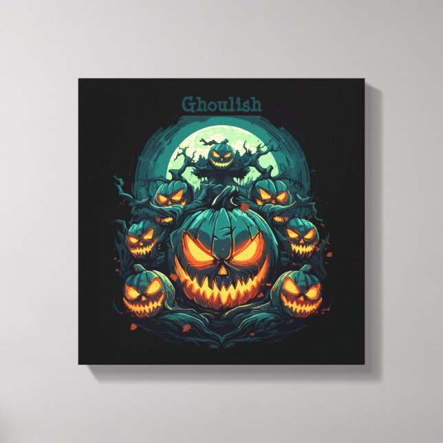 Ghoulish Glare Leinwanddruck (Vorderseite)