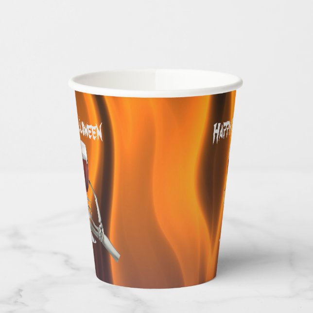 Ghoulish Halloween Cocktail Party Pappbecher (Links)