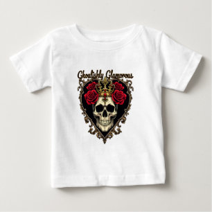 Ghoulishly Glamour, Halloween Elegandesign Baby T-shirt