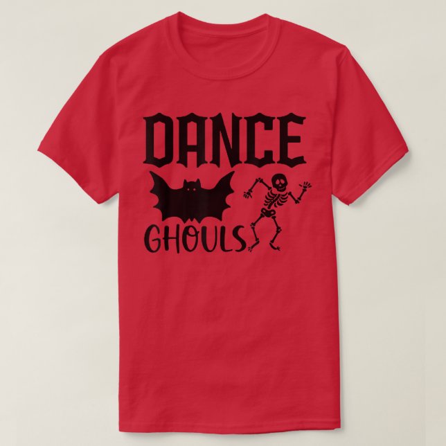 Ghouls Dance of Death Macabre Skelett 686 T-Shirt (Design vorne)