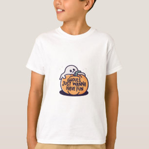 Ghouls einfach Spaß haben - Niedlicher Halloween D T-Shirt