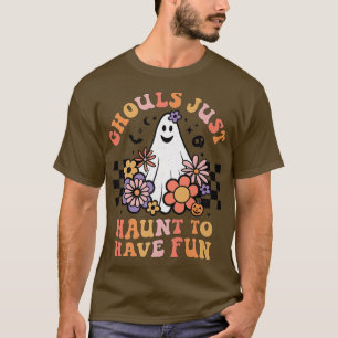 Ghouls einfach unterhalten, lustige Frauen Mädchen T-Shirt