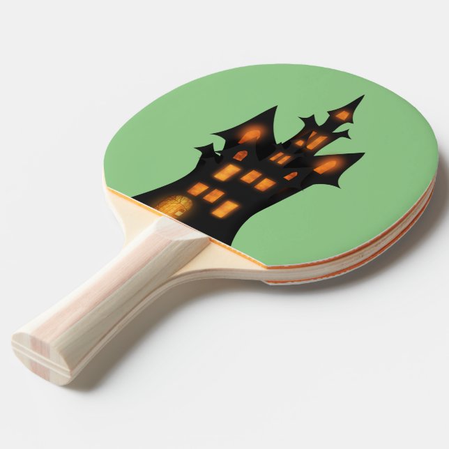 Ghoul's Grip: Halloween-inspiriertes Pingpongpadde Tischtennis Schläger (Vorderseite)