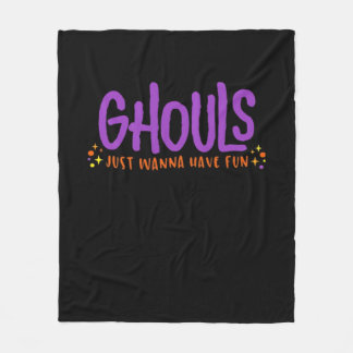 GHOULS haben einfach Spaß Angepasst Fleecedecke