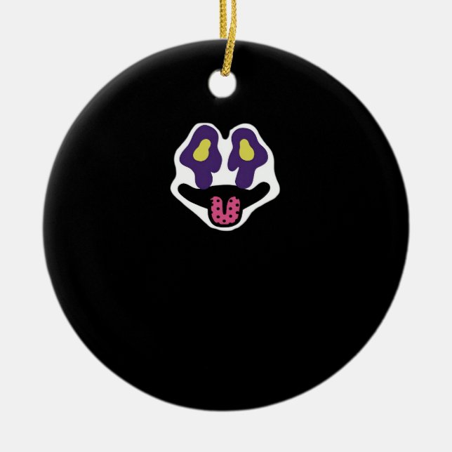 Ghouls haben einfach Spaß beim Design und Kostenvo Keramik Ornament (Vorne)