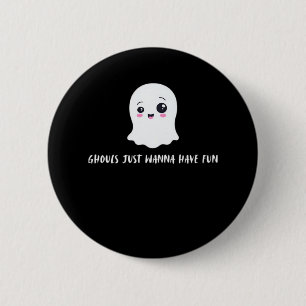 Ghouls haben nur Spaß am schönen Herbst Button