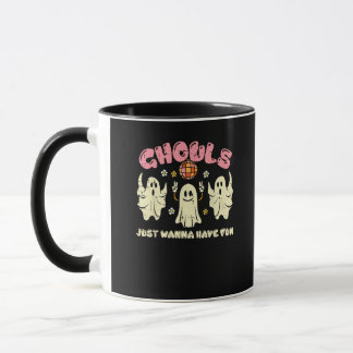 Ghouls Just Wanna haben Spaß lustige Halloween-Kos Tasse