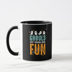 Ghouls Just Wanna haben Spaß lustige Halloween-Kos Tasse