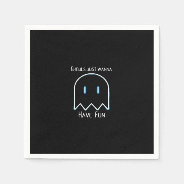 Ghouls just wanna have fun - Halloween-Saison Serviette (Vorderseite)