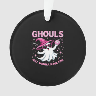 Ghouls just wanna Spaß haben Spooky Halloween - Wi Ornament