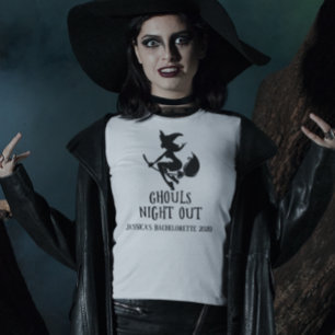 Ghouls Night out HexenHalloween Bachelorette T-Shirt