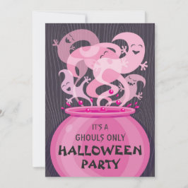 Ghouls nur Halloween-Party Einladung