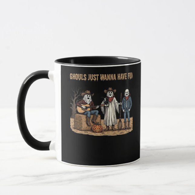 Ghouls nur wanna haben Spaß Halloween Geschenke He Tasse (Links)