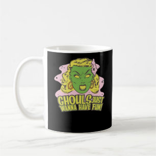 Ghouls nur Wanna haben Spaß Lazy Sloth Kaffeetasse
