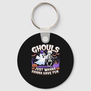 Ghouls nur Wanna haben Spaß Lazy Sloth Schlüsselanhänger