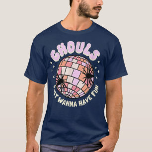 Ghouls nur wollen Spaß Night Out Halloween Col T-Shirt
