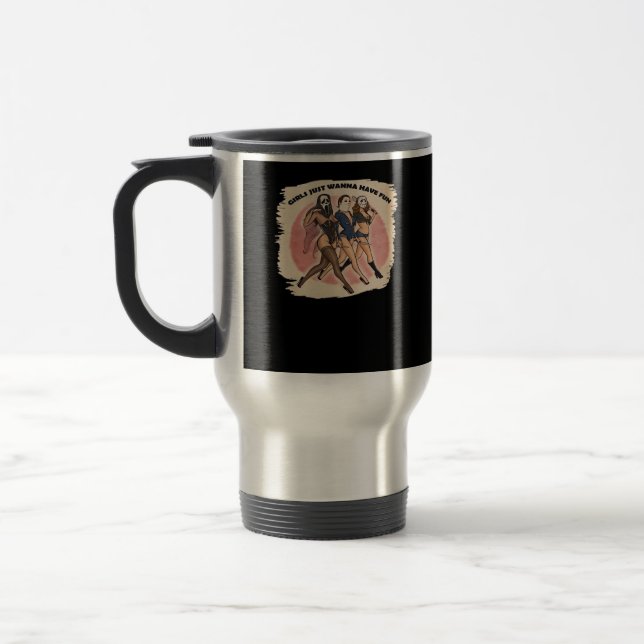 Ghouls nur zum Spaß Reisebecher (Links)