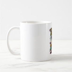Ghouls wollen nur Spaß haben Geister-Kürbisse Hexe Kaffeetasse