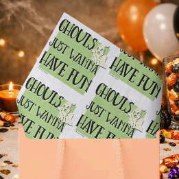 Ghouls wollen nur Spaß haben | Nüchterne Halloween Seidenpapier