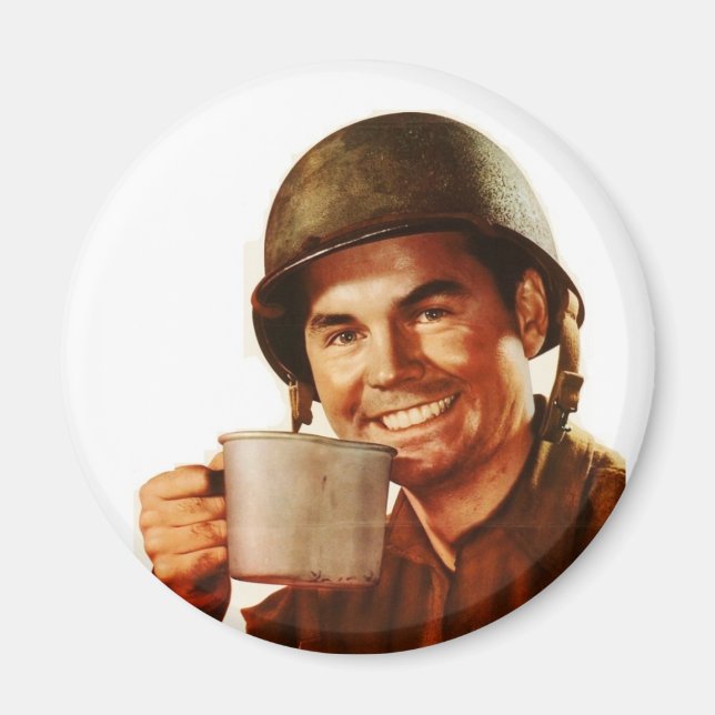GI Cuppa Joe Magnet (Vorne)