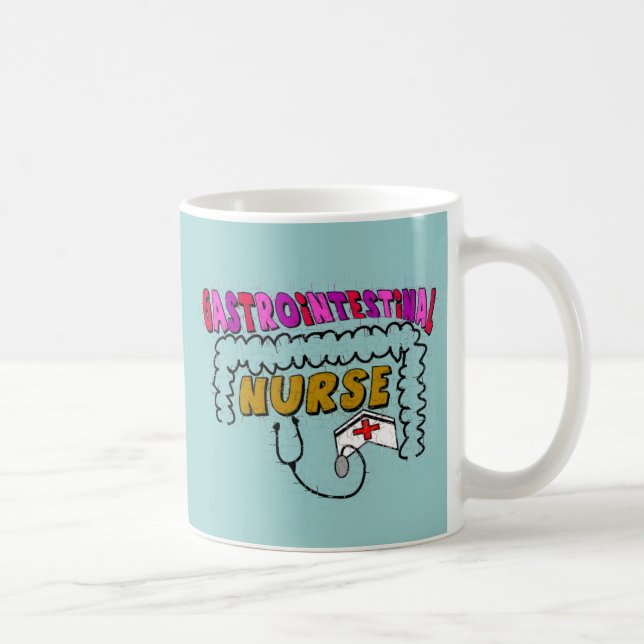 GI (gastro-intestinale) Krankenschwester-Geschenke Tasse (Rechts)