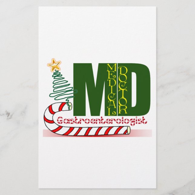 GI GASTROENTEROLOGIST MERRY CHRISTMAS (Vorderseite)