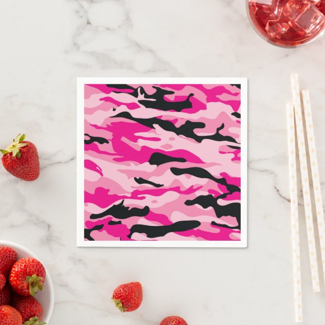 GI JANE Military Camouflage Party Napkins Serviette (Beispiel)